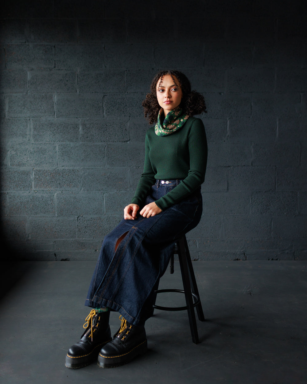 Seilio Skinny Rib - Ivy (Adult)