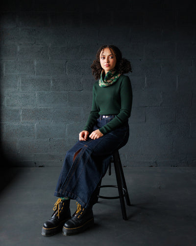 Seilio Skinny Rib - Ivy (Adult)