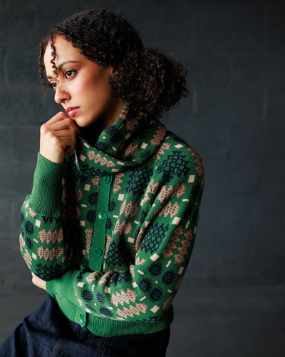 Carthen Cotton Neck Wrap - Wicked