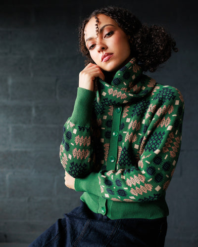 Carthen Cotton Neck Wrap - Wicked