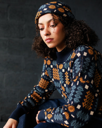 Carthen Cotton Head Wrap - New Moon