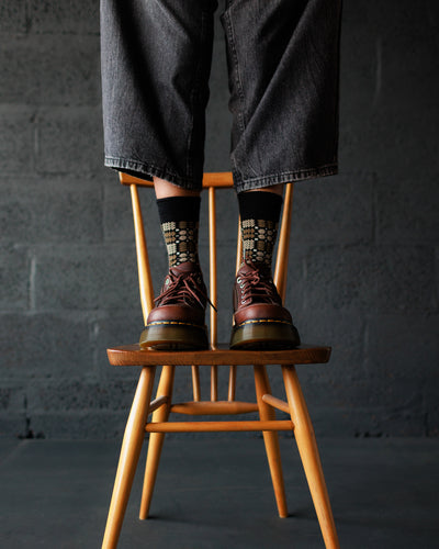 Carthen Socks - Soot / Fields