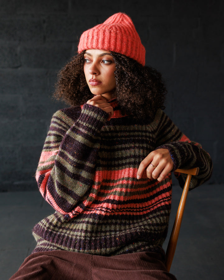 Moya Pullover - Multi Stripe (Adult)