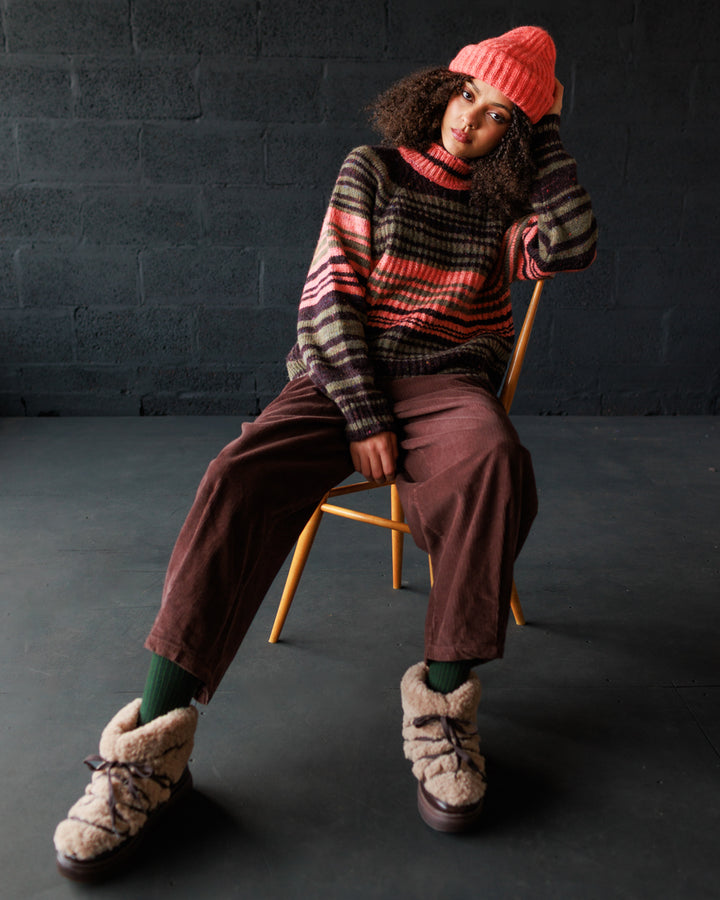 Moya Pullover - Multi Stripe (Adult)