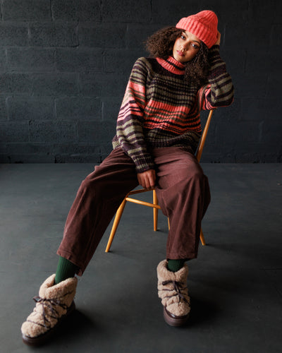 Moya Pullover - Multi Stripe (Adult)