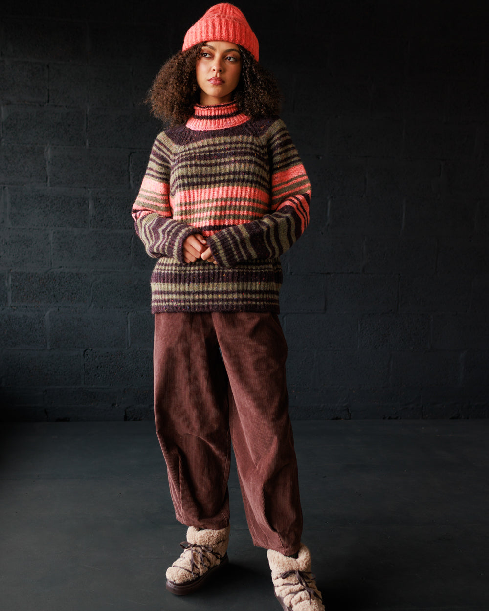 Cord Pants - Raisin (Adult)