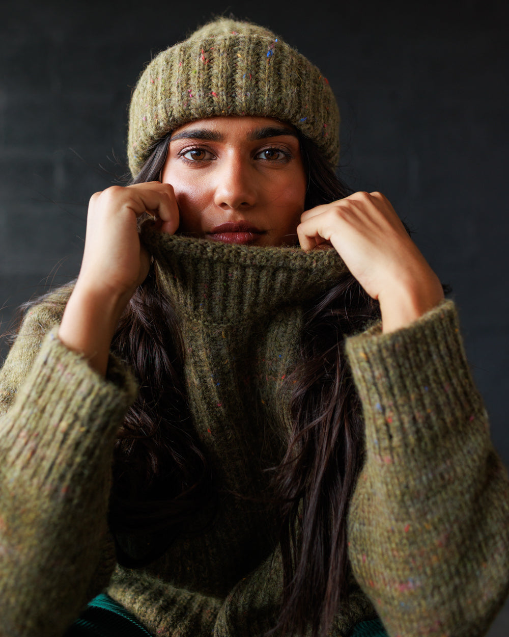 Moya Beanie - Nettle (Adult)