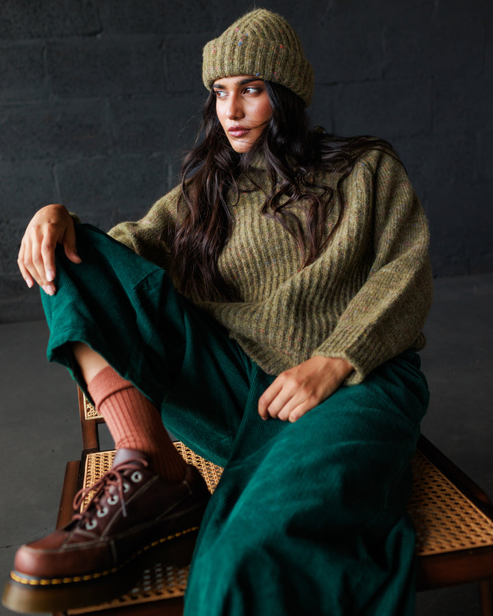 Moya Pullover - Nettle (Adult)