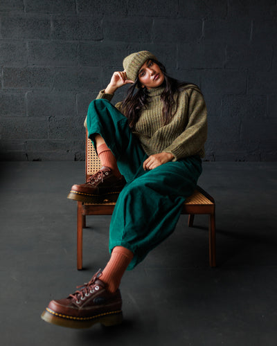 Moya Pullover - Nettle (Adult)