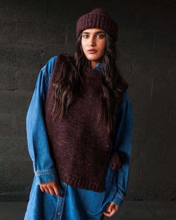 Moya Vest - Fig (Adult)