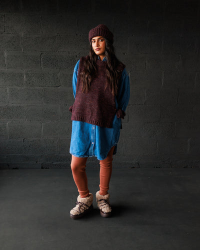 Moya Vest - Fig (Adult)