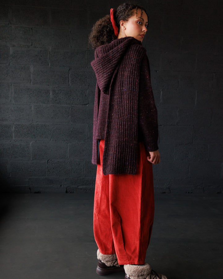 Cord Pants - Vermillion (Adult)  - Organic Cotton