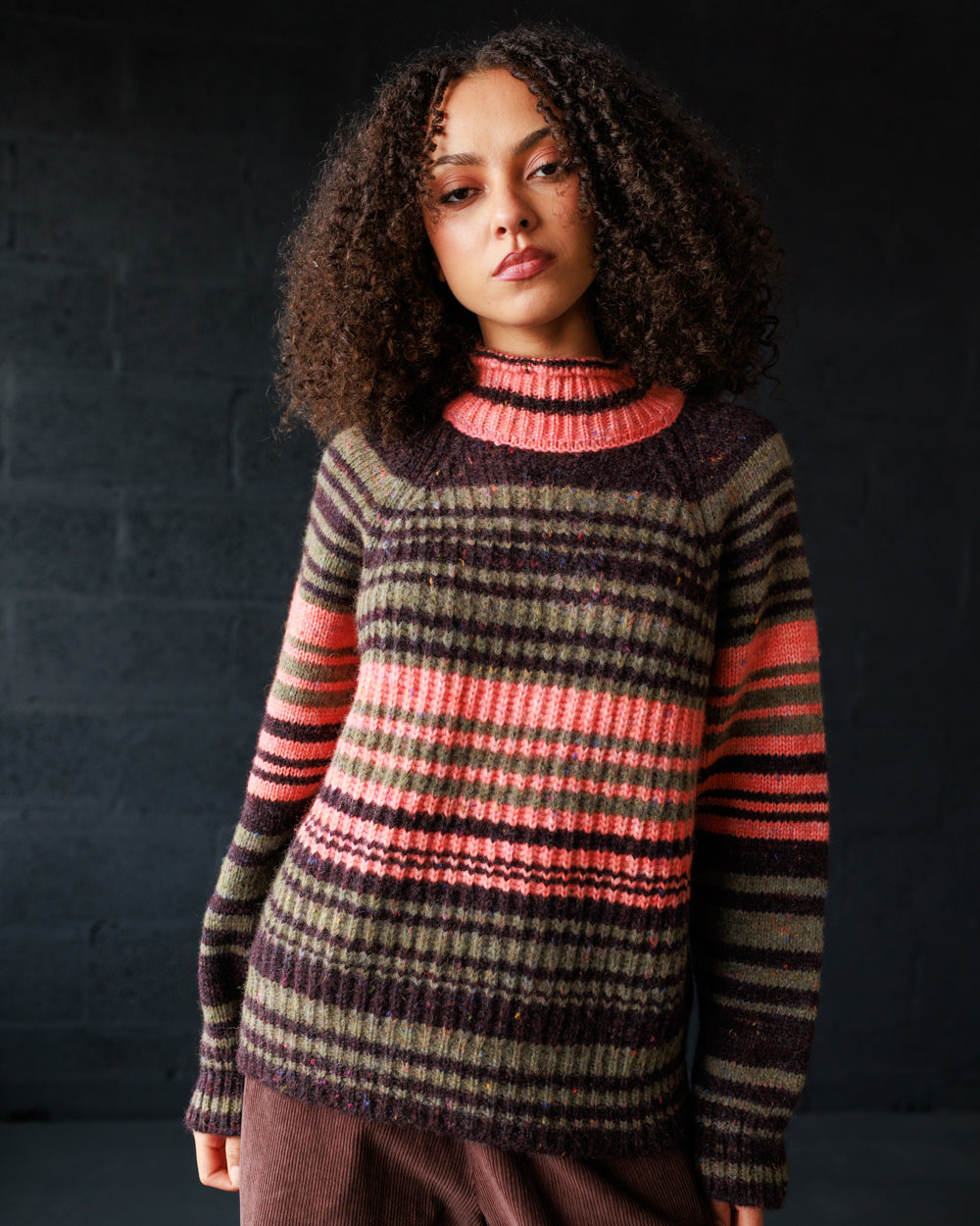 Moya Pullover - Multi Stripe (Adult)