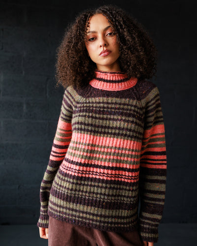 Moya Pullover - Multi Stripe (Adult)