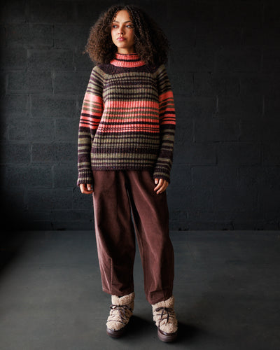 Moya Pullover - Multi Stripe (Adult)
