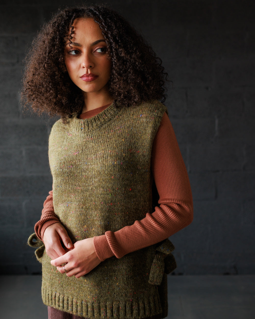 Moya Vest - Nettle (Adult)