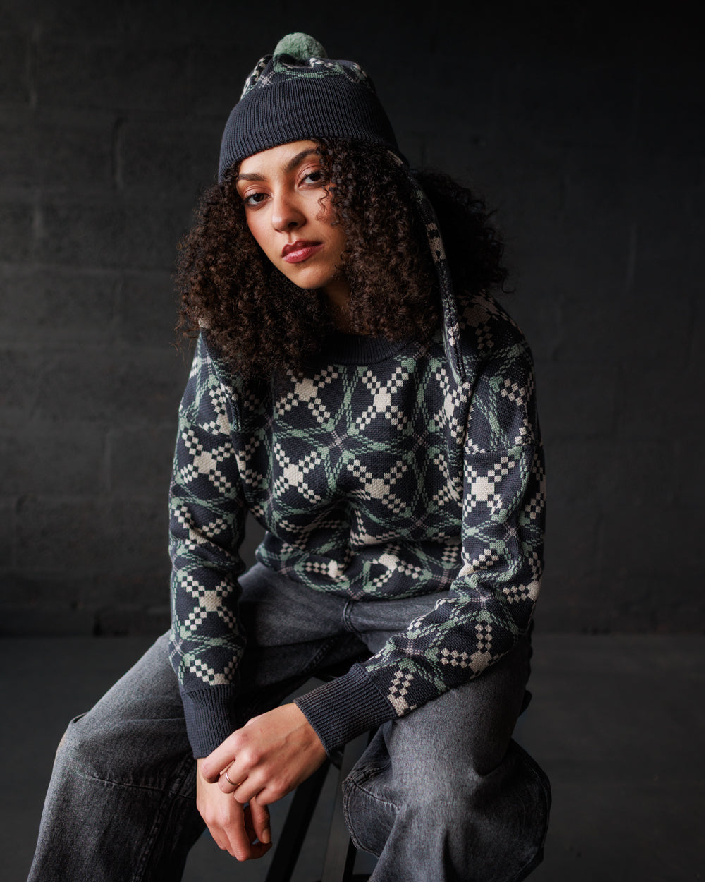 Sêr Beanie - Alpine Wolf (Adult)