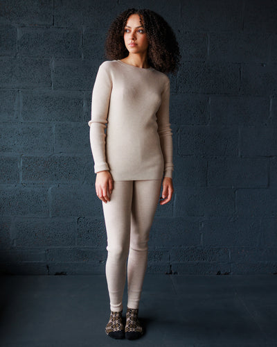 Seilio Skinny Rib - Almond (Adult)
