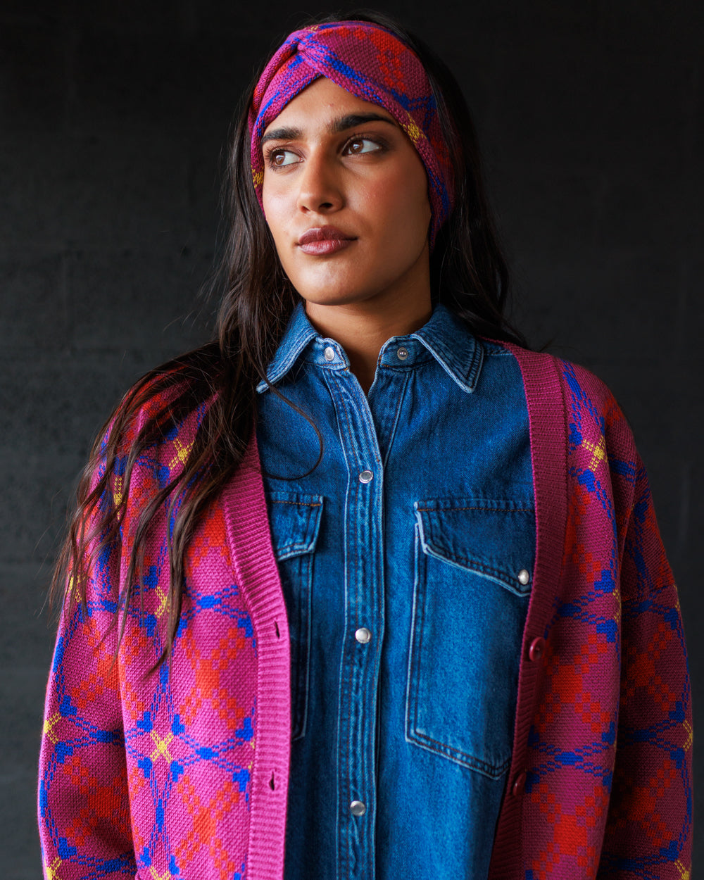 Sêr Cardigan - Violet Dream (Adult)