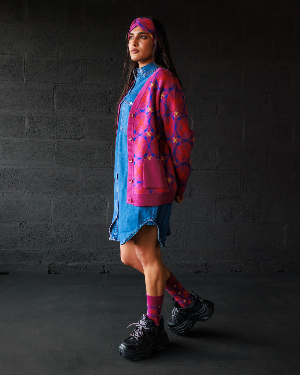 Sêr Cardigan - Violet Dream (Adult)