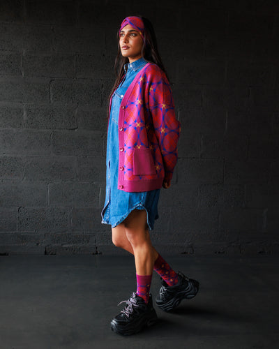 Sêr Cardigan - Violet Dream (Adult)
