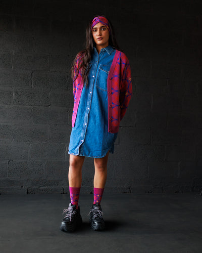 Sêr Cardigan - Violet Dream (Adult)