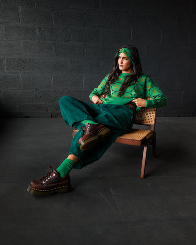 Cord Pants - Emerald (Adult)