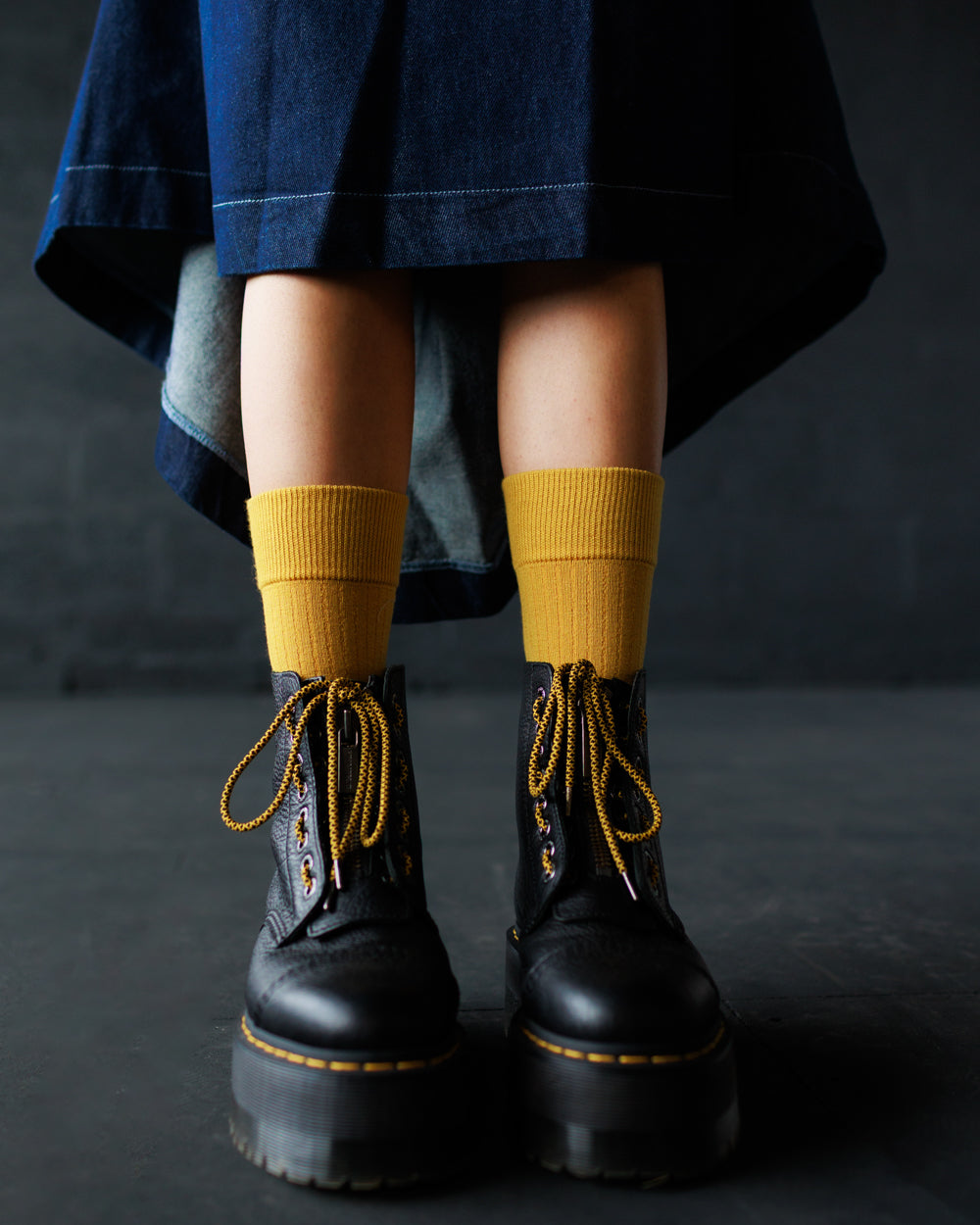 Merino Wool Socks - Xanthe (Adult)