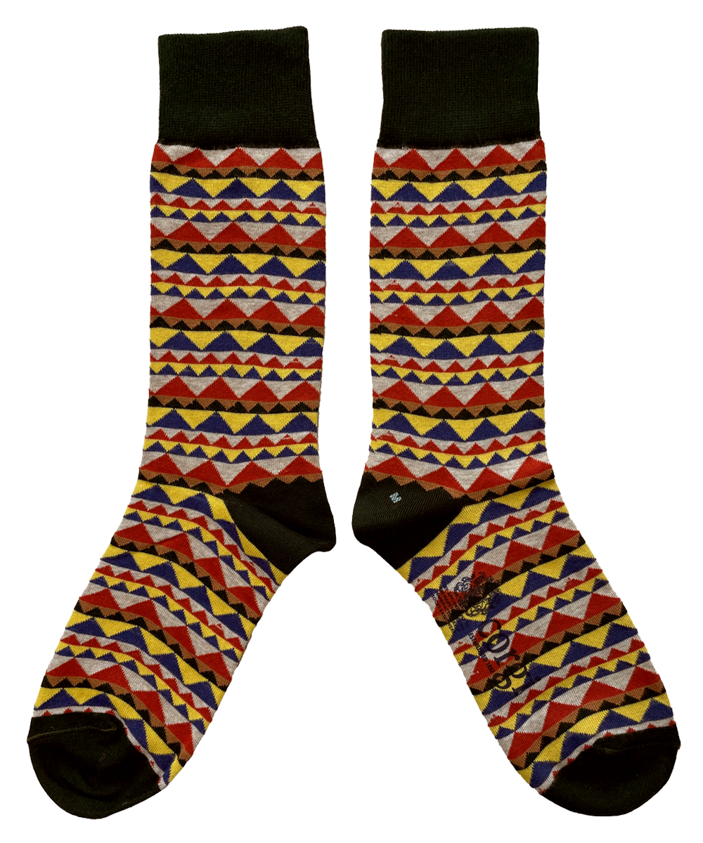 Circus Triangles Socks - Multi (Adult)