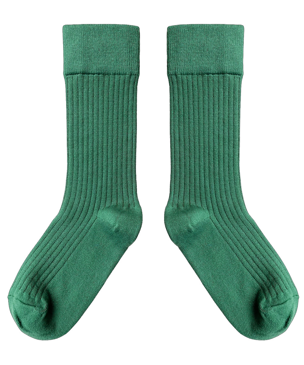 Merino Wool Socks - Malachite (Adult)