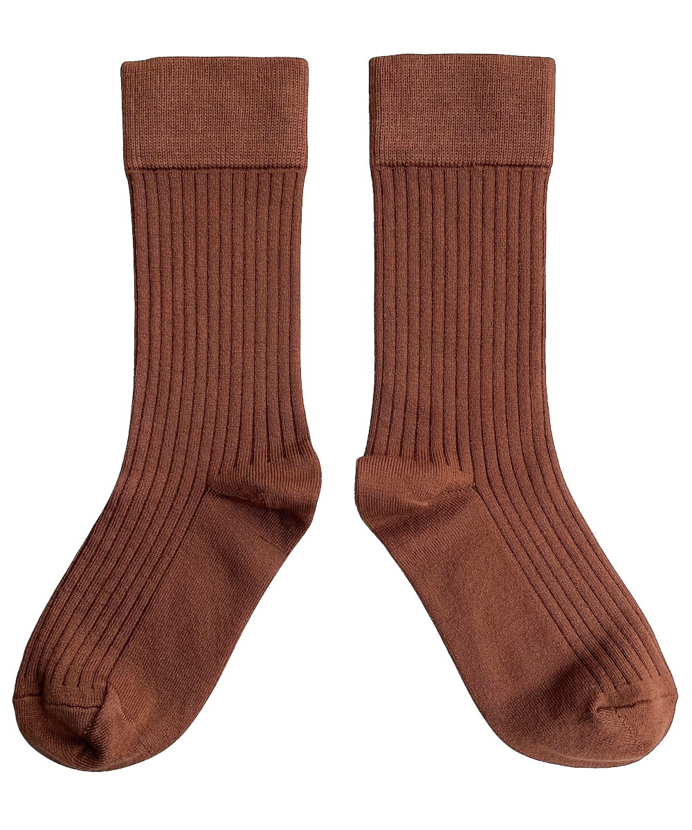 Merino Wool Socks - Sandalwood (Adult)