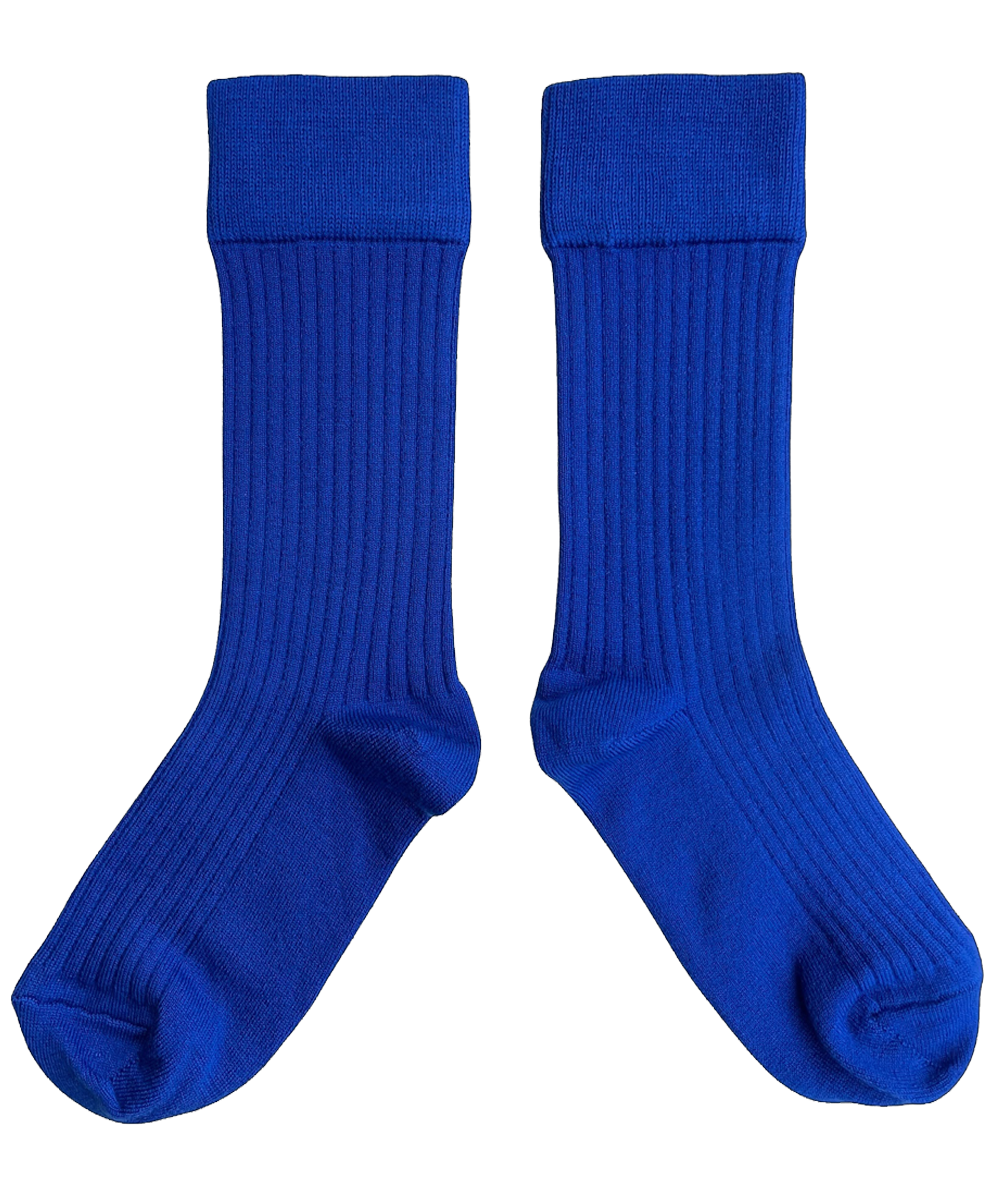Merino Wool Socks - Sapphire (Adult)