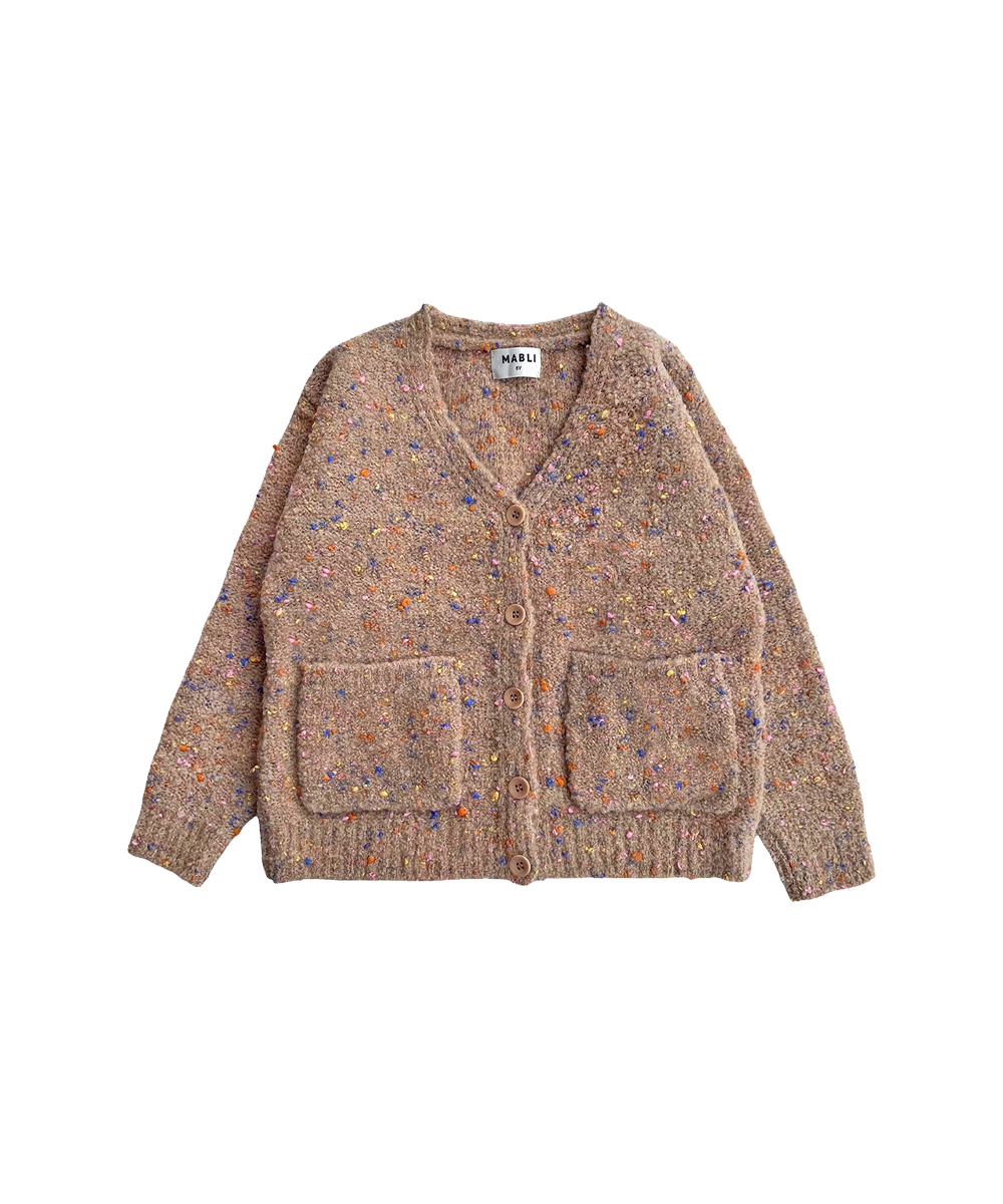 Sprinkles Cardigan - Rainbow Earth