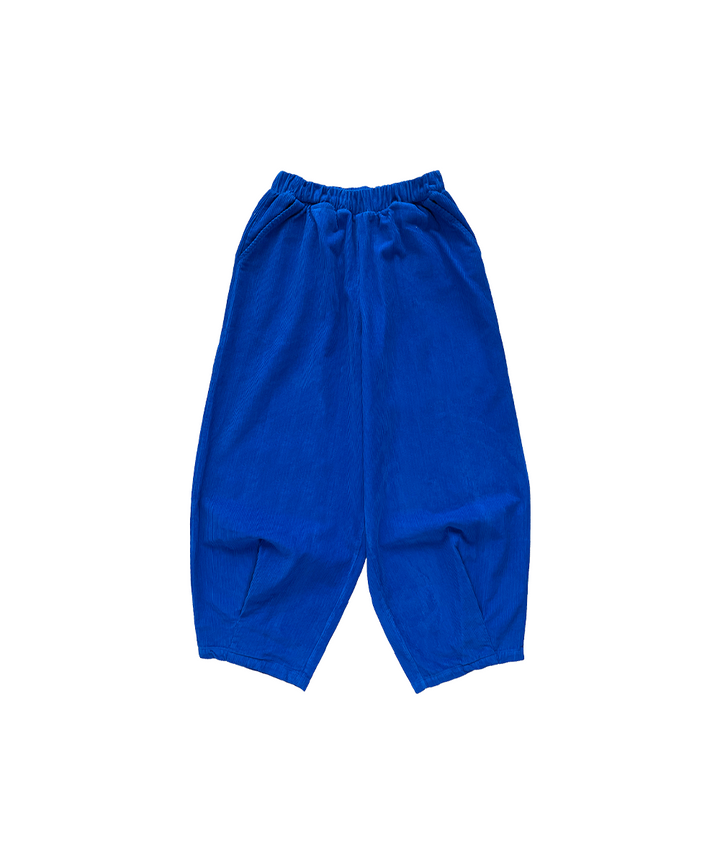 Cord Pants - Electric Blue (Adult)  - Organic Cotton