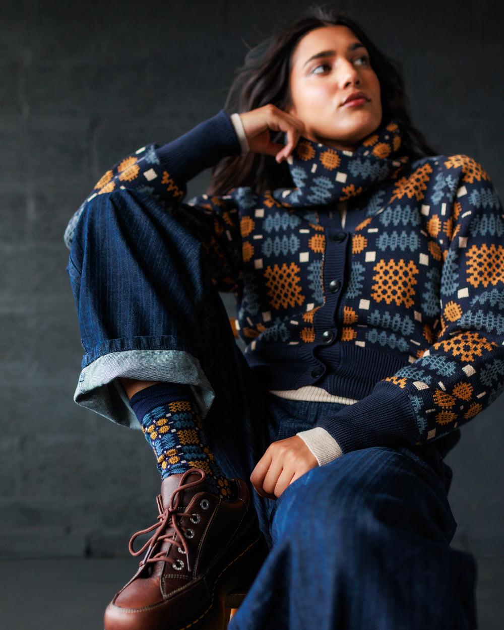 Carthen Socks - New Moon