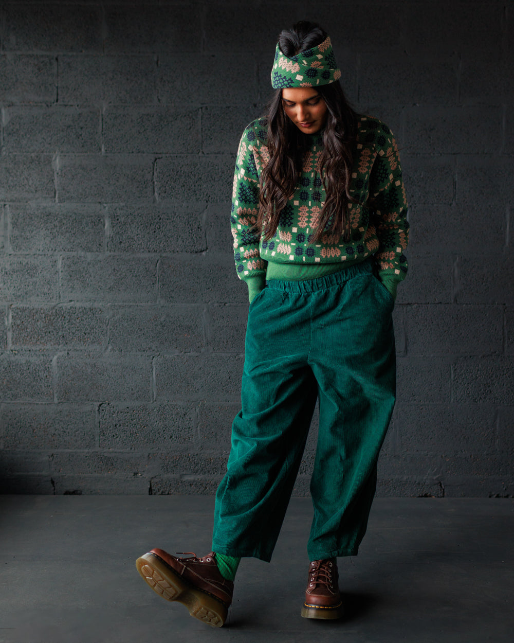 Carthen Cotton Head Wrap - Wicked