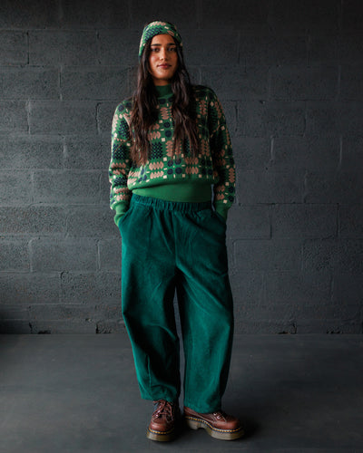 Carthen Neat Cotton Pullover - Wicked