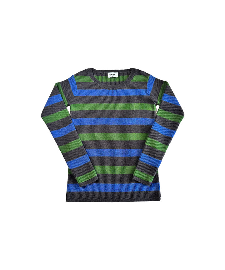 Seilio Skinny Rib - Umber Stripe