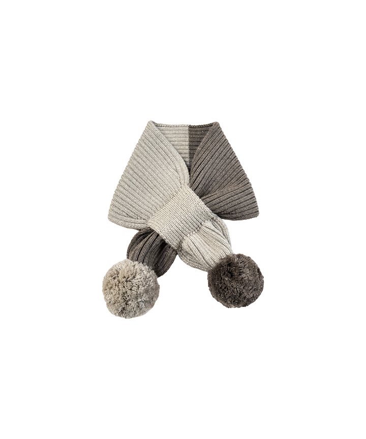Gwyllion Scarf - Morel / Wheat