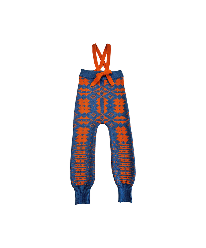 Eryri Pants - Denim / Pumpkin