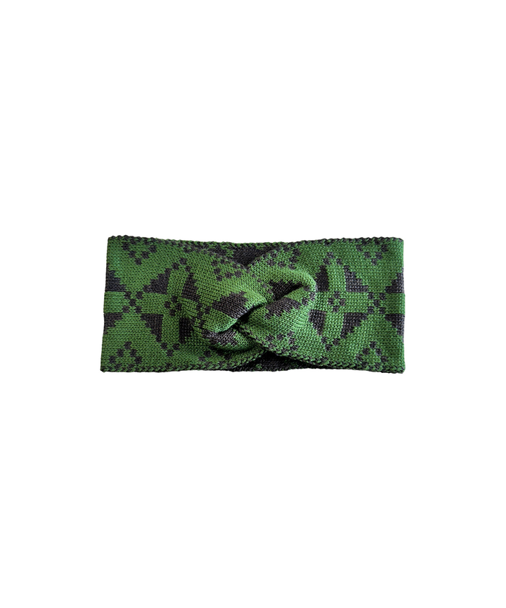 Eryri Headband - Monstera / Umber