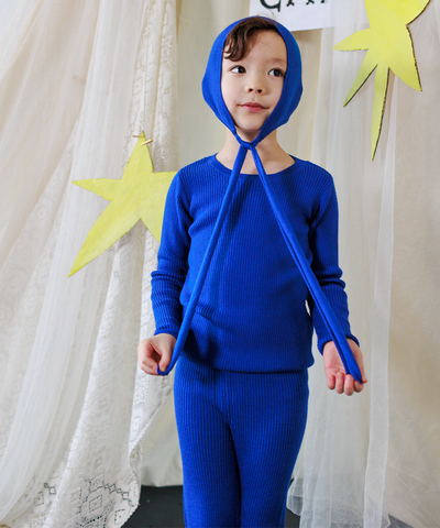 Sylfaen Skinny Rib - Sapphire