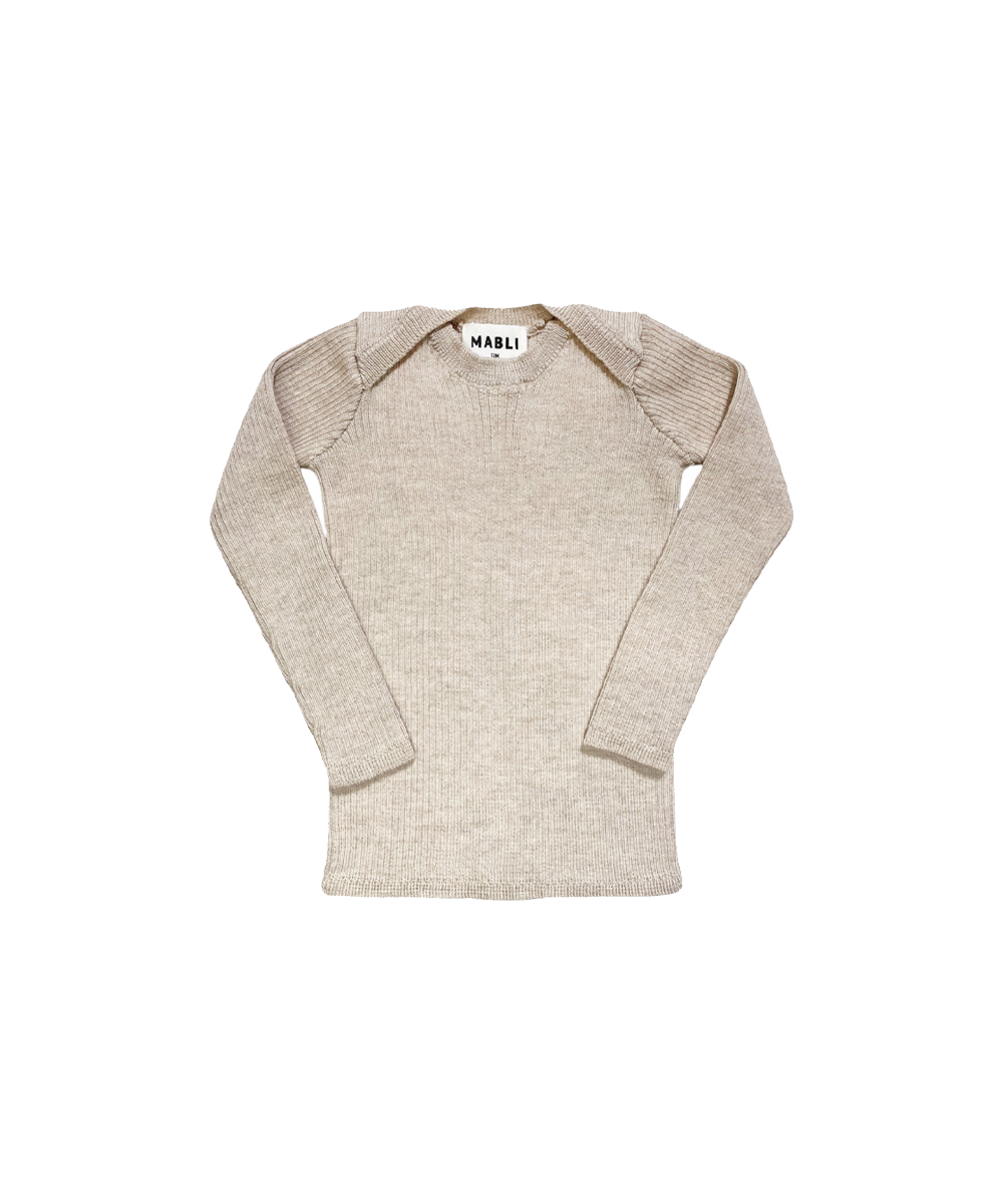 Sylfaen Skinny Rib - Almond