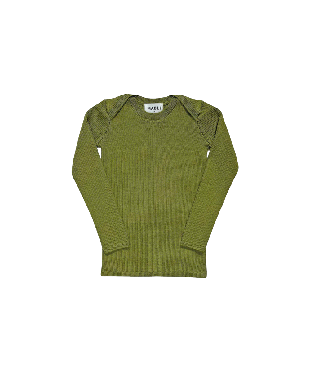 Sylfaen Skinny Rib - Lichen