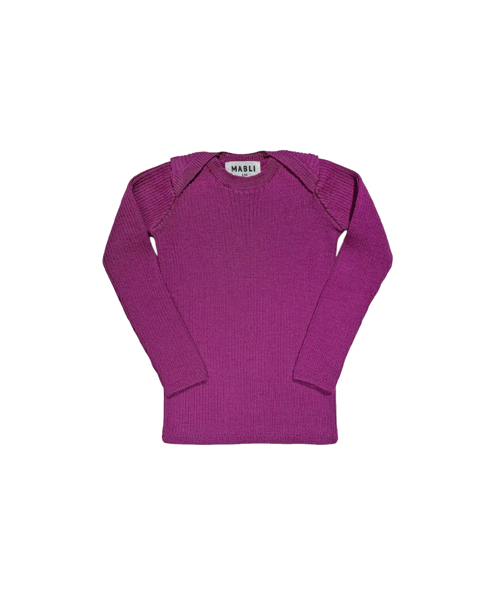Sylfaen Skinny Rib - Violet