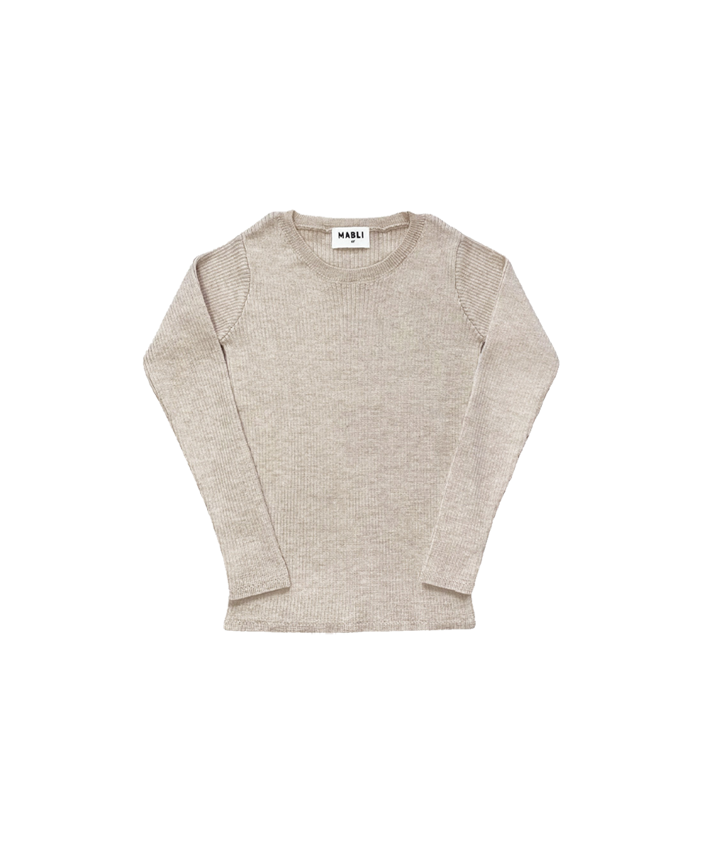 Seilio Skinny Rib - Almond