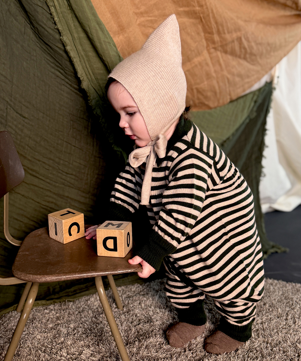 Artist Romper - Ivy Stripe – MABLI