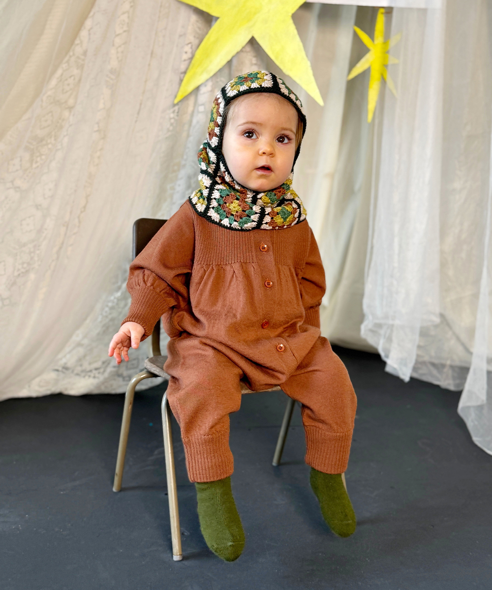 Artist Romper - Sandalwood – MABLI