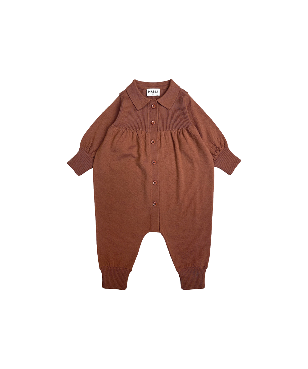 Artist Romper - Sandalwood