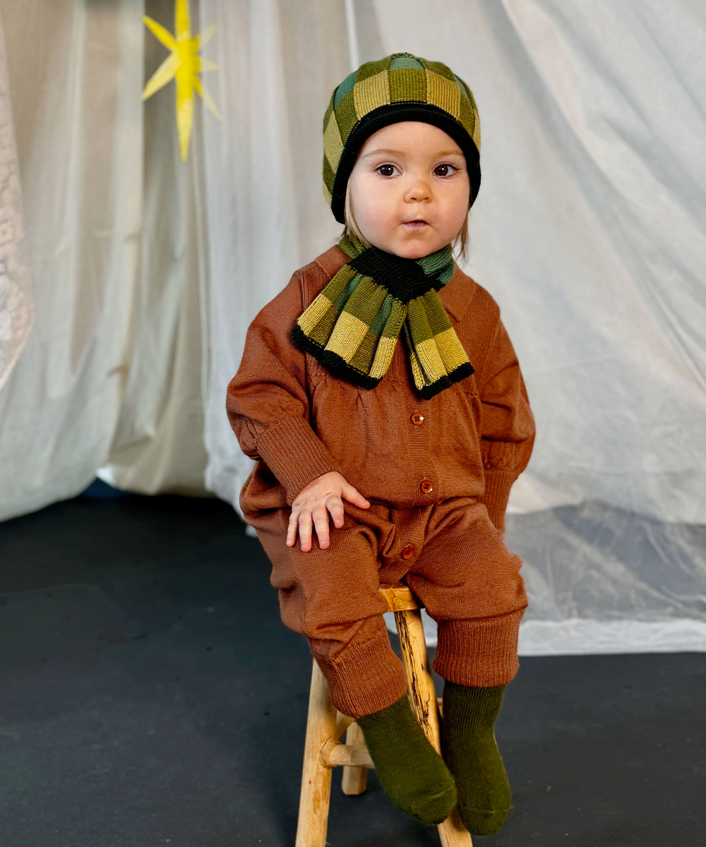 Artist Romper - Sandalwood